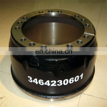 High Strength axle brake drum for heavy duty for truck 3014230301