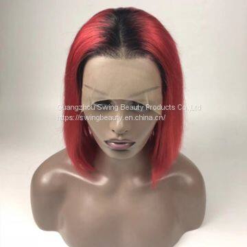 Factory Wholesale Lace Frontal Natural Human Hair Wig