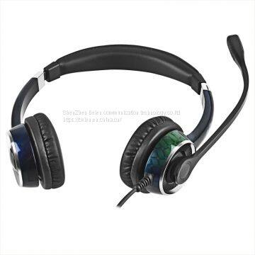 China Beien FC22 RJ Business Telephone Headset for Call Center Customer Service Multimedia Teaching Headset