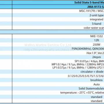 JRC JMA-9172-SA SOLID STATE RADAR photo-5
