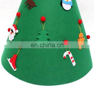 Wholesale Customization Christmas Pendant Children DIY Mass Felt Christmas Tree photo-4