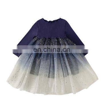 8257/Spring girls lace princess dresses 2020 sweet korea fashion cute kids boutique clothing girls dress