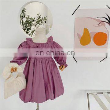 Ins Girls Dress Autumn Princess Western Style Middle and Children 2020 New Children Girls Skirts Autumn and Winter
