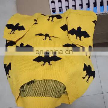 High quality Dog sweater clothes pet french bulldog designers dog sweater