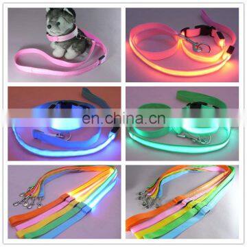 Wholesale Factory Manufacturer Retractable Led Pet Dog Leash and Collar Set With Led Light photo-3