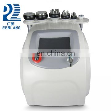 6 in 1 Cavitation and radiofrequency RF vacuum body machine