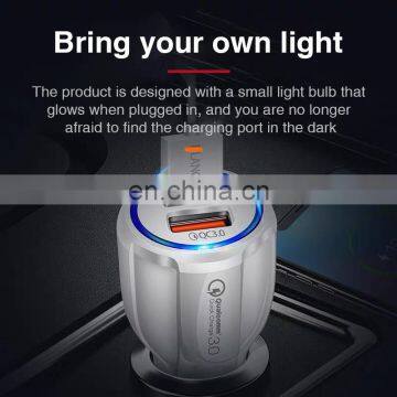 Oem Fast Car Usb Charger Shenzhen 2020 New Product Wholesale Qc3.0 For Apple Iphone 11/6/7/8 Mobile Phone Wireless Charger