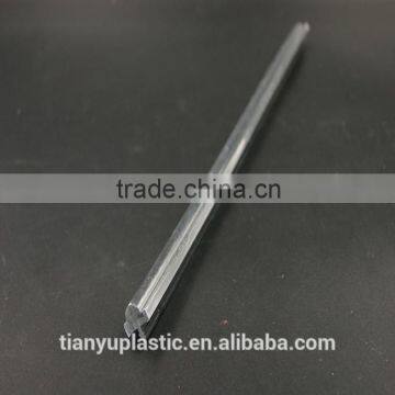 housing decoration extrusion PVC T shape profile