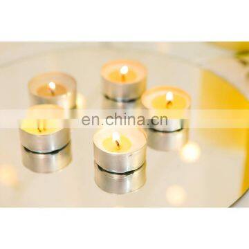 Glass Mirror Candle Plate for Wedding Christmas Party Table Decorations photo-4
