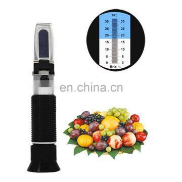 Hot Product Brix Portable Beer Refractometer 0-32Sg% Sugar Testing Sugar Refractometer  Lh-T32