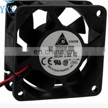 AFB0624EH DC24V 0.36A 60*60*25MM 6025 3Wire Server Cooling Fan