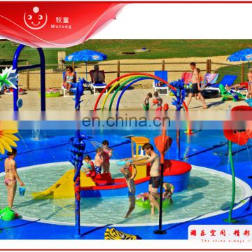 water play equipment for commercial spray park splash pad