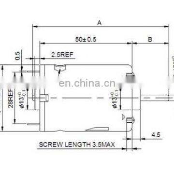 High Quality 540 12v 500w 12v dc Electric Motor Bicycle 250w dc Electric Motor 12v dc Electric Motor 48v photo-5