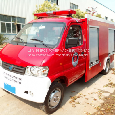 High-pressure water mist patrol fire engine