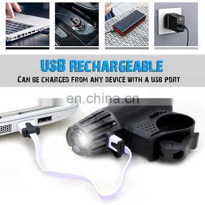 2020 New Bike Headlight USB Rechargeable CE ROHS FCC Certificate Accessories Led Bicycle Light photo-4