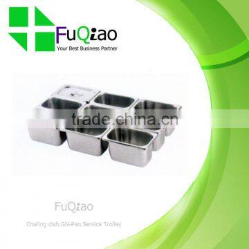 American Style Stainless Steel Square Serving gastronorm Pans