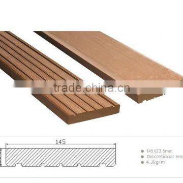 2015 Year New Fantastic Outdoor Wood Plastic Composite (WPC) Decking SD-D30                        
                                                Quality Choice