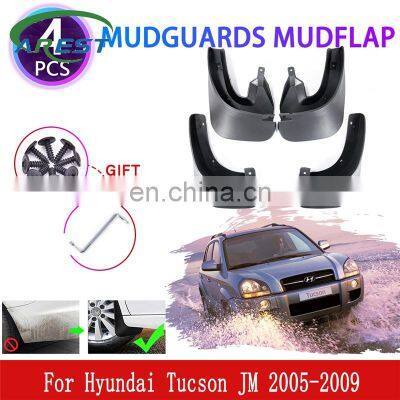4x for Hyundai Tucson JM 2005 2006 2007 2008 2009 Mudguards Mudflaps Fender Mud Flap Splash Mud Guards Protect Cover Accessories