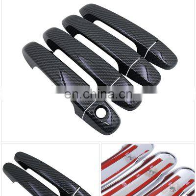 Carbon Fiber Door Handle Cover Catch Car Accessories for Toyota Auris E180 Hatchback (AU) Scion iM 2013 2014 2015 2016 2017 2018 photo-2