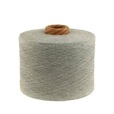 Ne16s/1 Gray Color Dyed 65% Polyester 35% Cotton Blended Yarn for Weaving