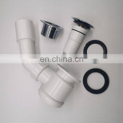 Plastic Shower Drain Shower Bath Room Copper Pop-up Waste Drain photo-2