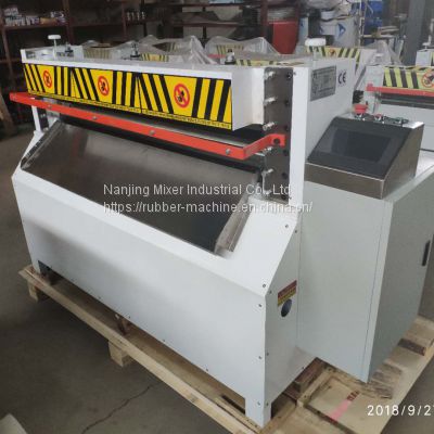 Rubber Strip Cutter/Rubber Strip Slicing Machine (PLC control+Human-machine interface)