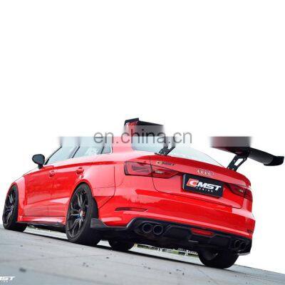 For AUDI A3 2014-2016 Wide Body Kit Car Bumper Engine Hoods photo-3