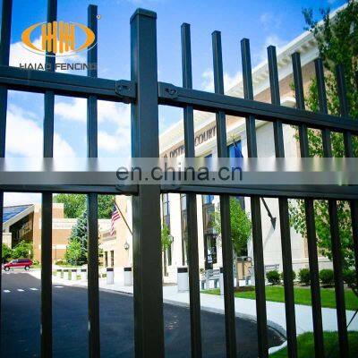 6ft high rod iron fencing, steel fence