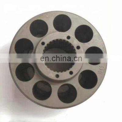 NVK45 K4V45 hydraulic cylinder block for hydraulic main pump parts