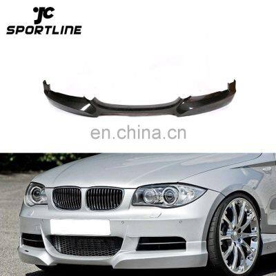 Ht Style E82 Coupe Carbon Front Bumper Spoiler For BMW E82 135i MTECH