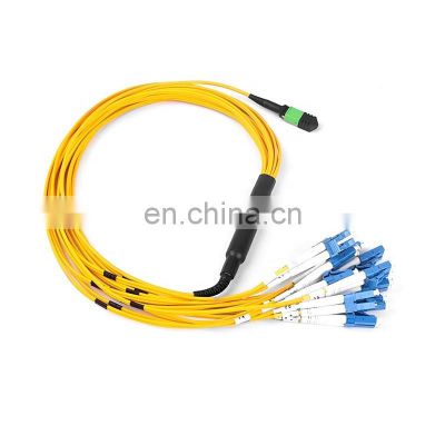 high quality 24 core MPO to LC Female Male Fiber Patchcord single mode multi mode mtp Fiber Optic Patch cord Fiber Jumper