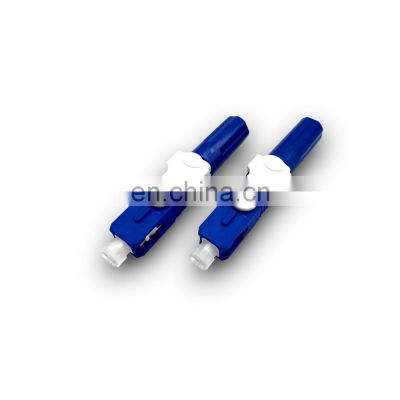 FTTH SC Fiber Optic Quick Connector Single mode SC UPC Fiber Fast Connector sc upc fast connector