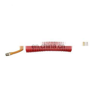 Professional Manufacture Trailer Air Brake Hose Spring Pneumatic Coils 7.5M Trailer Connection Pipe for Truck Nylon Tubes