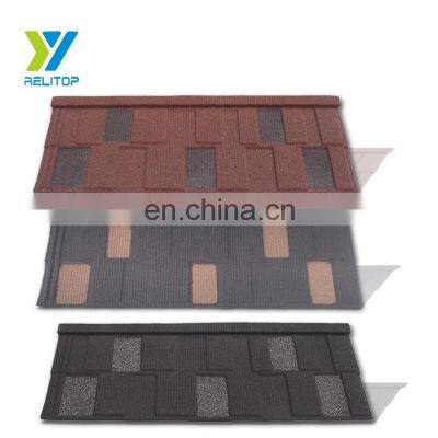 Lightweight Building Material Stone Coated Metal Roofing Tile in Kenya