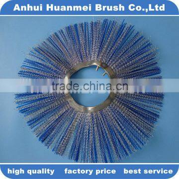 Steel Mixed Poly Wire Street Sweeping Brush For Backhoe Loader photo-4