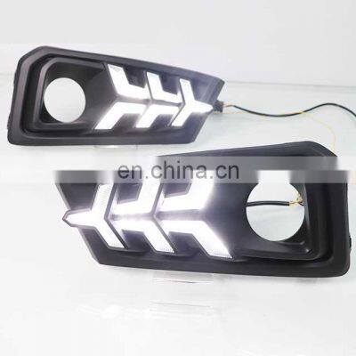 Daytimre Runing Light Front Bumper Lights LED Fog Lamp for Honda Amze 2018 2019 Dynamic Sequential Turn Signal photo-2