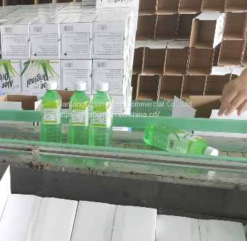 Fruit Flavour Aloe Drink 500ml PET Bottle with High Content of Big Natural Aloe Suspended Pieces