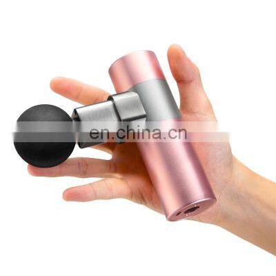 YOUMAY Aluminum Alloy mini portable deep tissue massage gun mini muscle rechargeable massage gun