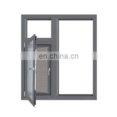 Aluminum Window 2021 Simple Design Double Glass Aluminum Sliding/casement Window