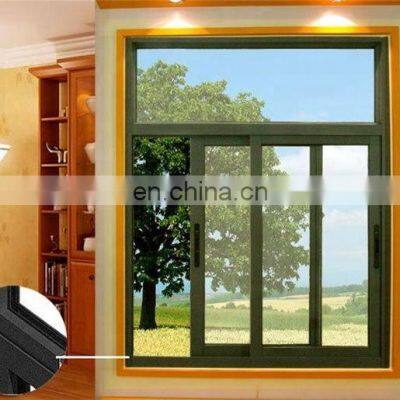 Home Aluminium Alloy Frame Sliding Double Glass Window