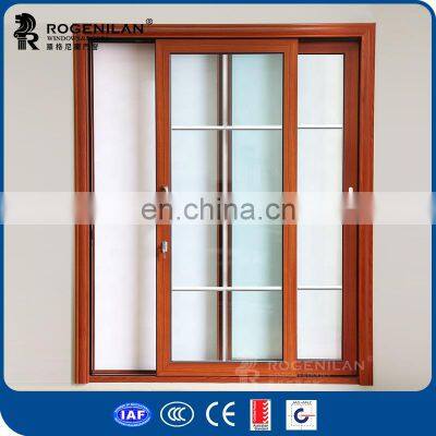 Modern House Main Door Grill Designs Aluminum Glass Sliding Door