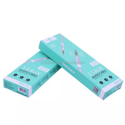 cable package custom white paper boxes supplier