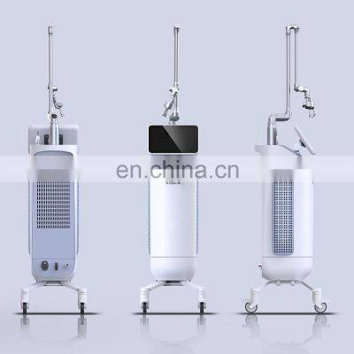 2022 professional new design painless skin resurfacing co2 laser fractional beauty salon machine