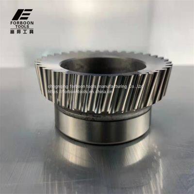 Forboon Small Module Helical Tooth Taper Shank Cemented Alloy Gear Skiving Cutter for Precision Gear Making