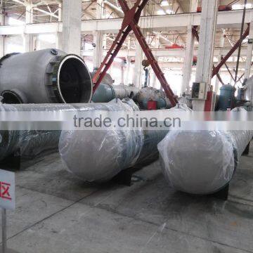 single/double pass stainless steel floating head Tubular condenser 1 m2-200 m2