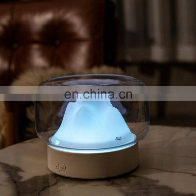 Hot Sale Unique USB Home Car Rechargeable Ultrasonic  humidifier Silent Air Purifier H2O