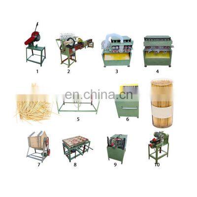 Professional bamboo stick incense/toothpick/chopsticks production line machine