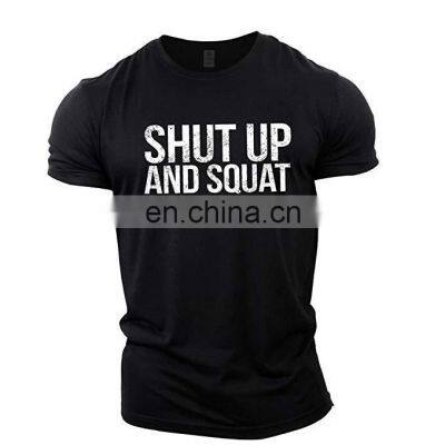 OEM Service Sportswear 100% Cotton Custom Logo T-Shirt Plus Size T-Shirts Mens Sports t Shirt photo-2