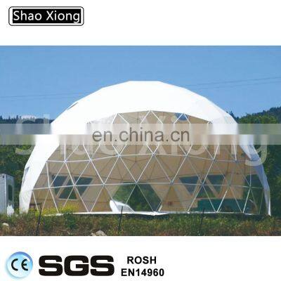 10m Geodesic Dome Tent Inflatable Dome Canvas Camping Tent For Sale photo-3