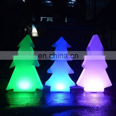 led big star Christmas light /Christmas lights decoration holiday rechargeable PE plastic led tree star snow led decor light